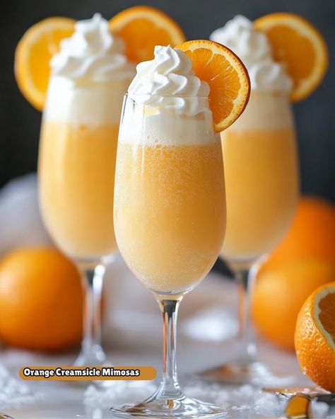 Savory Kitchen Fun - Daily Recipes | 🍊 Orange Creamsicle Mimosas 🥂 | Facebook Orange Creamsicle Mimosa, Creamsicle Mimosa, Classic Mimosa, Grandma's Recipes, Kitchen Fun, Daily Recipes, Orange Creamsicle, Grandmas Recipes, Orange Recipes