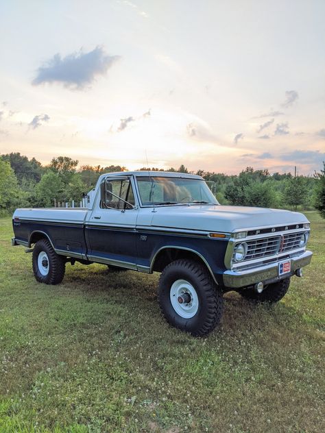 75 Ford Truck, 1973 Ford Truck, Cool Pickup Trucks, 1973 Ford F250 Highboy, 1976 Ford F250 Highboy, Ford Trucks Old, Old Ford F150, Cute Trucks, Old Ford Trucks Vintage