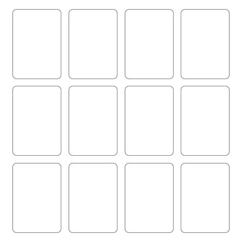 Game Cards Template, Index Card Template Free Printable, Photocard Size Template, Flash Card Template Free Printable, Printable Playing Cards Free Templates, Cute Id Card Template, Photocard Template Png, Printable Cards Free Templates, Dbt Printable