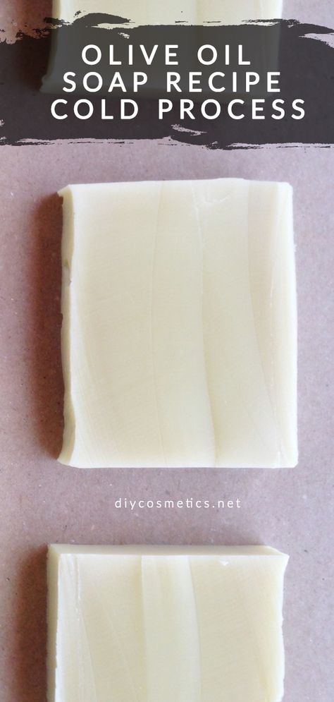 How to make cold process olive oil soap? In this article, I will talk about how make homemade soap. Homemade Cold process pure soap has 3 main ingredients. Olive Oil And Coconut Oil Cold Process Soap Recipe, Olive Oil Soap Recipe Cold Process, Olive Oil Soap Recipe, Homemade Olive Oil, Luffa Soap, Butter Making, Diy Soap Bars, Diy Soaps, Bath Items