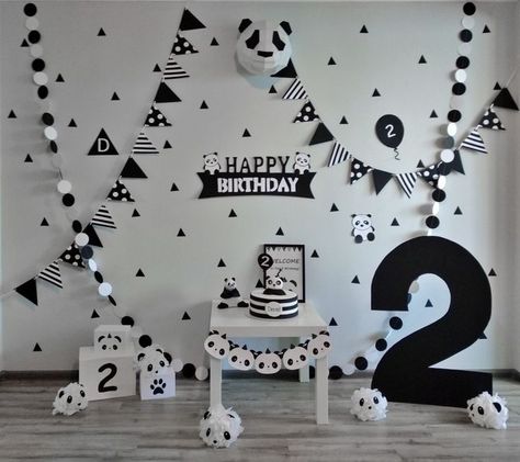 Notebooks To Buy, Panda Birthday Theme, Panda Birthday Party Decorations, Panda Themed Party, Jessica King, Panda Decorations, Panda Birthday Party, White Party Decorations, Journals And Notebooks