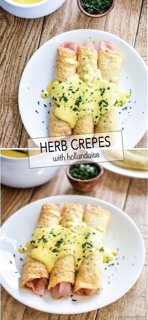 Crab Crepes, Crepes Savory, Crepe Breakfast, Crepe Ingredients, Breakfast Crepes, Easter Side Dishes, Crepes And Waffles, Easter Breakfast, Crepe Cakes