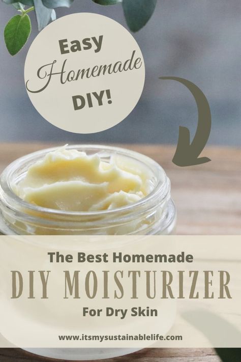 Body Moisturizer Dry Skin, Diy Body Lotion, Dry Skin Diy, Diy Face Moisturizer, Natural Skin Moisturizer, Diy Moisturizer, Homemade Moisturizer, Diy Body Butter, Lotion Recipe