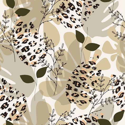 Nursery Blackout Curtains, Safari Photography, Safari Pattern, Safari Print, Vector Flowers, Kids Nursery, Jungle Print, Backdrop Design, Tropical Pattern