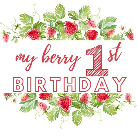 First birthday banners