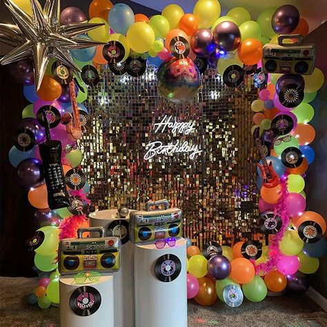 Birthday Party 80s Theme, Decades Party Theme, Backyard Boogie Party Theme, 80 Birthday Party Ideas Decoration 80s Theme, 80 90 Party Theme, 80 Party Decorations 80s Theme, 90 Party Ideas Decoration, 80s Birthday Party Theme Decoration, 80s Party Ideas Decoration