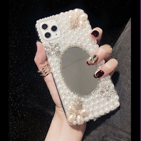 Bling Phone Cases Rhinestones, Bling Phone Cases Diy, Diy Corset, Phone Accessories Diy, Phone Case Diy Paint, Diy Phone Case Design, Crystal Phone Case, Eyeball Art, Bling Phone Cases