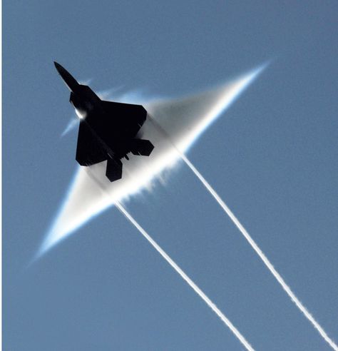 breaking sound barrier gif | ... happens when an aircraft breaks the sound barrier? Feature Summary F22 Cockpit, Photo Avion, Sound Barrier, F22 Raptor, Military Jets, F 35, Sonic Boom, Jet Plane, Flight Deck