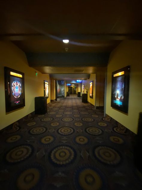 movie theater Movie Theater Hallway, Small Town Movie Theater, Liminal Movie Theater, Movies Aesthetic Theater, Old Movie Theater, Theater Aesthetic, Movie Theater Aesthetic, Nostalgic Pictures, Movie Theatre