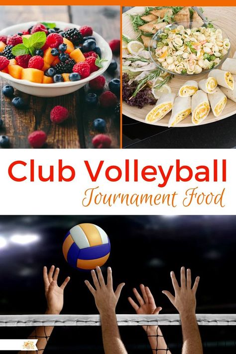 Club Volleyball Tournament Food - tips, tricks and ideas on how to feed the players and parents! Volleyball Tournament Lunch Ideas, Volleyball Tournament Food Table Ideas, Volleyball Tournament Food Table, Sports Team Lunch Ideas, Volleyball Charcuterie Board, Volleyball Food Table Ideas, Volleyball Food Ideas, Sport Tournament Food, Food For Volleyball Tournaments