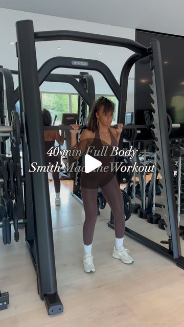 Melissa Alcantara on Instagram: "The smith machine is one of my favorite machines to use at the gym, you could do an entire workout and not have to go anywhere else!  40 min Smith Machine Circuit   Do each move back to back no rest, then take a 2 min rest after all moves are done.  Do this circuit 4 times around. Save and share with your frands! Enjoy!  #fitness #funfitness #igfit #wod #sundayfunday #sundayworkout #inspire #exercise #homeworkout" Smith Machine Shoulder Workout, Smith Machine Full Body Workout, Smith Machine Workout Women, Smith Machine Exercises, Full Body Smith Machine Workout, Weight Machine Workouts For Women, Gym Machine Workouts, Melissa Alcantara, Smith Machine Squat