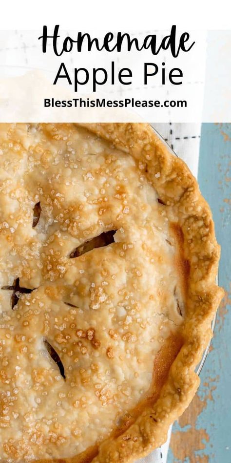 Homemade Apple Pie Recipe, Apple Pie Recipe Homemade, Apple Pie Recipe Easy, Apples Cinnamon, Homemade Apple Pie, Best Apple Pie, Easy Apple Pie, Apple Pie Recipe, Easy Pie Recipes