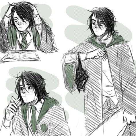 Snape Adopts Harry Fanart, Lily And Snape Fanart, Young Snape Fanart, Young Severus Snape Fanart, Young Severus Snape, Young Snape, Severus Snape Art, Snape Fanart, Snape Fan Art