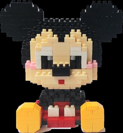 Miniblock lego karakter mickey mouse Lego Mickey Mouse, Cute Toys, Lego, Toys, Disney