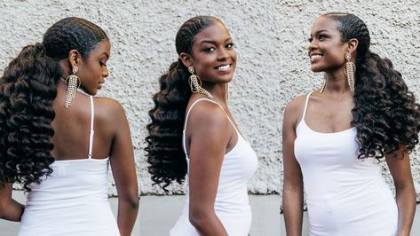 Ahh, wedding season. A time where love is in the air and in the hair! Check out our favorite natural hairstyles for wedding guests. Natural Hairstyles For Black Bridesmaids, Special Occasion Natural Hairstyles, Natural Hairstyles Formal Events, Wedding Guest Black Hairstyles, Natural Hairstyles Wedding Guest, Black Wedding Guest Hairstyles, Elegant Hairstyles For Natural Hair, Wedding Guest Hairstyles Natural Hair, Natural Hair Wedding Guest Styles