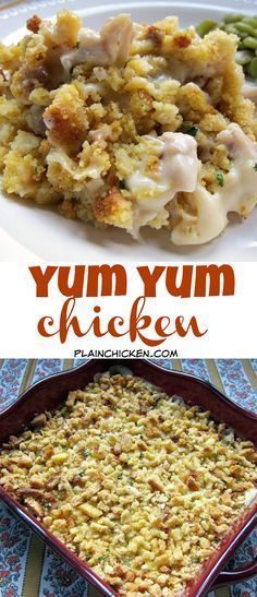 Weeknight Casseroles, Creamy Chicken Casserole, With Cornbread, Cornbread Stuffing, Stuffing Casserole, Cream Of Celery Soup, Best Chicken Recipes, Chicken Recipes Casserole, Chicken Casserole