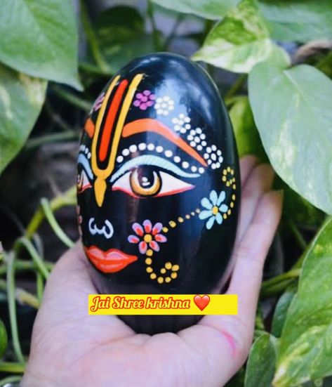 🧿 Stone Decoration, Bal Gopal, One Step Forward, Shiva Linga, Business Inspiration Quotes, Om Namah Shivaya, Jai Shree Krishna, Rock Painting Art, Shree Krishna