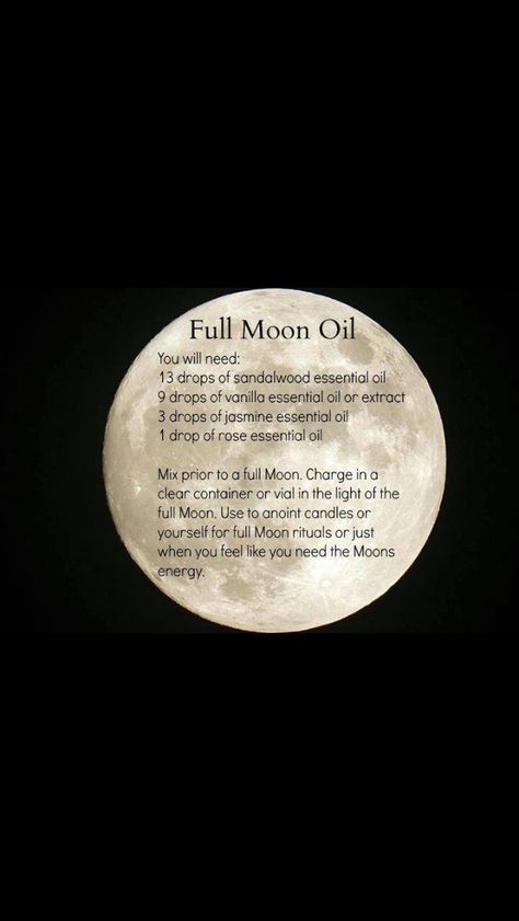 Full Moon Oil, Moon Bath Ritual, Full Moon Bath, Full Moon Spells, Moon Oil, New Moon Full Moon, About Moon, Moon Magick, Moon Spells