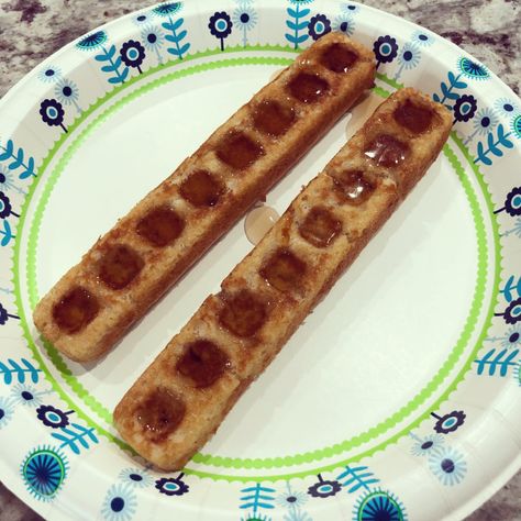 Baked Waffle Sticks Baked Waffle Sticks, Waffle Sticks, Calorie Count, Waffle Cookies, Break Fast, Woo Hoo, Calorie Counting, Pampered Chef, Love Affair