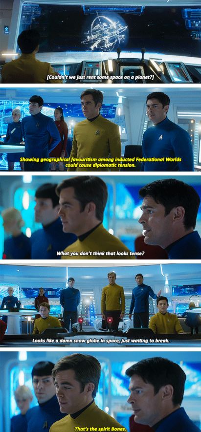 Star Trek Beyond | Bones, Kirk & Spock Bones X Kirk, Kirk X Bones, Bones Star Trek, Kirk Spock, Star Trek Bones, Star Trek Reboot, Star Trek 2009, Simon Pegg, Star Trek Spock