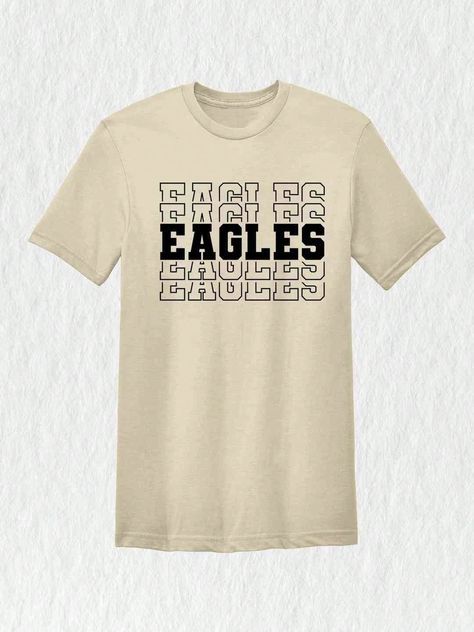 Introducing our Team Mascot Shirt, a must-have for all proud Eagles!  Show off your team spirit and pride with this Eagles School Shirt, designed to celebrate your love for the Eagles and their glorious mascot. This Eagles Mascot Tee is perfect for game days, pep rallies, or simply to represent your team wherever you go. Crafted with premium quality materials, this Eagles Pride Shirt ensures comfort and durability. The soft fabric keeps you feeling cozy, while the vibrant design showcases your l Eagles Mascot, Eagles Football Team, Bold Eagle, Eagles Team, Mascot Shirt, Eagle Mascot, Eagles Fans, Eagles Football, Team Mascots