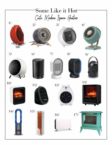 Space Heater Ideas, Space Heaters Electric, Heaters For Small Spaces, Checklist New Home, Small Space Heater, Home Maintenance Schedule, Best Space Heater, Portable Space Heater, Natural Building Materials