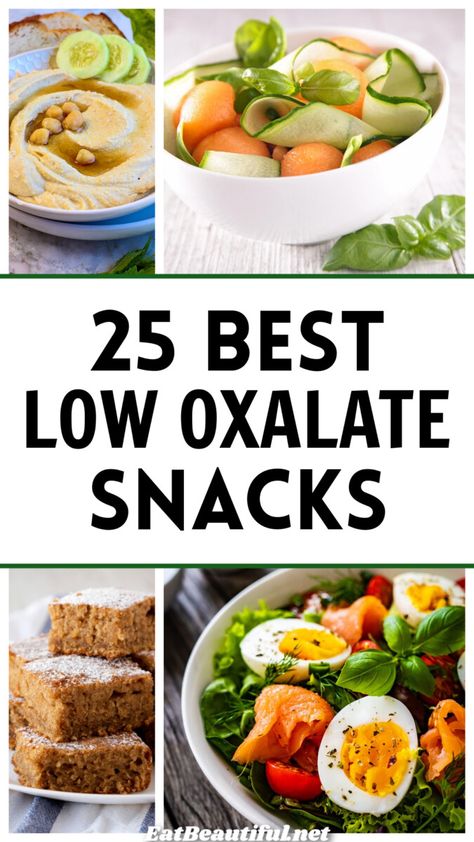 25+ Best Low Oxalate SNACKS provides easy foods that are truly healthy and low or medium oxalate that you can grab at home -- real food! I eat this way everyday and have found such a rhythm that I'm excited to share what I eat. | free PDF | printable Best Veggies To Eat, Low Oxalate Recipes, Low Oxalate Diet, Oxalate Diet, Low Oxalate, Easy Foods, Low Histamine Diet, Real Foods, Snacks Easy