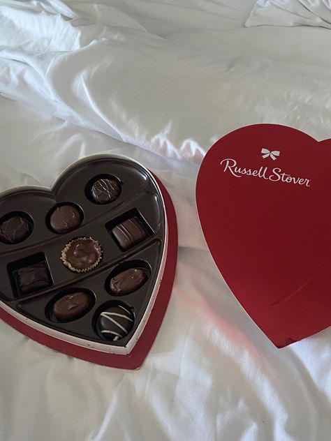 red heart shaped chocolate box on a white blanket Heart Shaped Box Aesthetic, Box Of Chocolates Aesthetic, Heart Box Of Chocolates, Heart Shape Box, Heart Box, Chocolate Hearts, Chocolate Box, Chocolate Bar, Chocolates