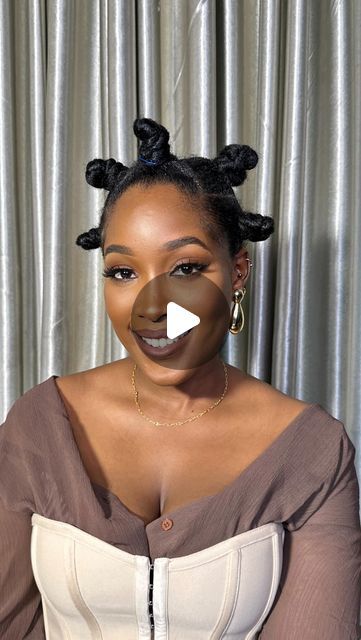 HYELNI M. BALAMI | Digital Creator on Instagram: "Bantu knots on my natural hair. 
I loved the final look. It’s giving African Queen 👸🏾. It’s a very easy and protective style you can wear with your natural hair.
I used the Shine and Jam braiding gel to control flyaways.  Let me know what you think about the look 🤍
.
.
.
.
#bantuknots #protectivestyles #naturalhairtutorials #naturalhairloving 
#loveyourmane #kinkyhairrocks #kinkychics 
#4chairstyles #naturalhairmojo #curlsgalore #naturalhairspot #naturalhairsistas #naturalhairmag #4cnaturalhair #naturalhaircrush" Bantu Knot Take Down, Bantu Knot Out Natural Hair Short 4c, Kids Bantu Knot Styles, How To Do Bantu Knots, Bantu Knots Natural Hair, Shine And Jam, Bantu Knots On Natural Hair, Bantu Knot Out Natural Hair, Bantu Knots Hairstyles