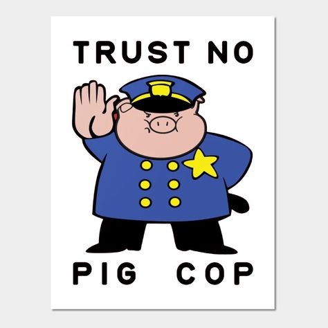 Cop Pig Drawing, Cops Humor, Pig Painting, Pig Drawing, Pigs, Fun Things, Painted Rocks, Vault Boy, Extra Large