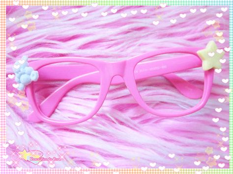 Fairy Kei Pfp, Fairy Kei Hair, Fairy Kei Aesthetic, Kawaii Glasses, Kawaii Kei, Kei Jewelry, Fairy Kei Fashion, Kawaii Chan, Nostalgic Aesthetic