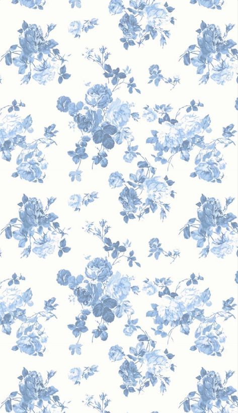 Molduras Vintage, Baby Blue Wallpaper, Blue Floral Wallpaper, Coastal Wallpaper, Blue Flower Wallpaper, Iphone Wallpaper Lights, Cute Summer Wallpapers, Cute Blue Wallpaper, Blue Wallpaper Iphone