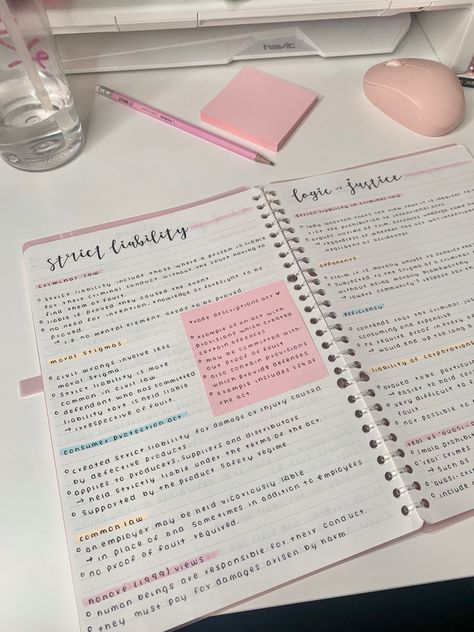 Pink blue and yellow study notes and revision aesthetic #study #studygram #studymotivation #studydeskdecor #aesthetic #pink School Revision Aesthetic, Working Out Aesthetic Pink, Cute Pink Stationary, Studying Notes Aesthetic, Revising Aesthetic, Writing Notebook Aesthetic, Studing Organization, Blue Aesthetic Notes, Revision Notes Aesthetic