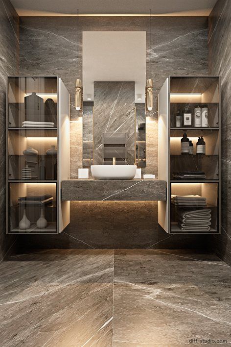 Bathroom Lighting Inspiration, Drømme Bad, Best Bathroom Lighting, غرفة ملابس, Trendy Bathroom, Bathroom Design Luxury, Bad Design, Dream Bathrooms, Bath Room