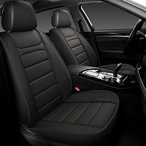 Sanwom Leather Car Seat Covers Full Set, Universal Automotive Vehicle Seat Cover, Waterproof Vehicle Seat Covers for Most Sedan SUV Pick-up Truck, Black Check more at https://14fit.com/sanwom-leather-car-seat-covers-full-set-universal-automotive-vehicle-seat-cover-waterproof-vehicle-seat-covers-for-most-sedan-suv-pick-up-truck-black Seat Covers For The Car Black, Black Seat Covers Cars, Car Seat Covers Full Set, Black Seat Covers, Car Interior Upholstery, Inside Car, Car Sit, Mini Truck, Seat Belt Buckle