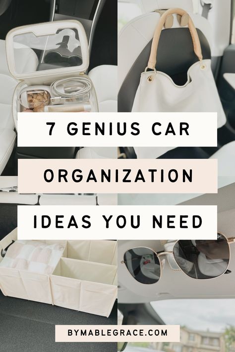 car organization ideas Car Organization Ideas, Car Finds, Car Interior Organization, Car Organization Diy, Suv Accessories, New Car Accessories, Car Console, Cool Car Accessories, Car Owner