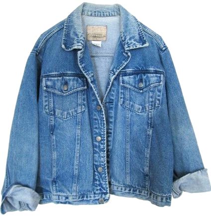 Jackets Grunge, Denim Jacket Grunge, Grunge Jacket, Denim Jacket And Jeans, Jackets Vintage, Png Clothes, 80s Denim, Coats Vintage, Vintage Jean Jacket