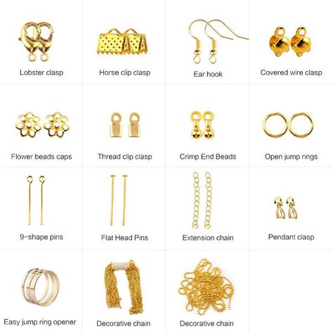 Complete Jewellery Making Kits - Best Toy Store! Jewellery Making Tools, Make Necklaces, Earring Kit, Types Of Earrings, Jewelry Making Kit, Jewelry Kits, Everything Is Fine, Jewelry Business, Diy Wall Art