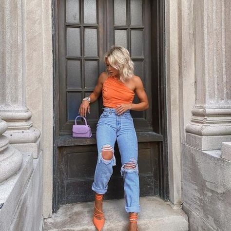 Look Jean, Casual Chique, Photoshoot Outfits, Going Out Outfits, Summer Fashion Outfits, Colourful Outfits, Mode Inspiration, Spring Summer Outfits, Outfits Casuales