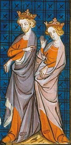 Henry II and Eleanor of Aquitaine - Clay's 26th Great Grandparents Aliénor D'aquitaine, House Of Plantagenet, Eleanor Of Aquitaine, 10 Interesting Facts, Empire Romain, Wars Of The Roses, King Henry, English History, Queen Of England