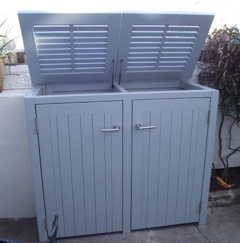 Front garden design tips: Storage | Lisa Cox Garden Designs Blog Hide Bins Garden, Wheely Bin Storage, Wheely Bin Storage Ideas, Front Garden Ideas Uk, Bin Store Garden, Bin Shed, Front Gardens, Design Blogs, Bin Store