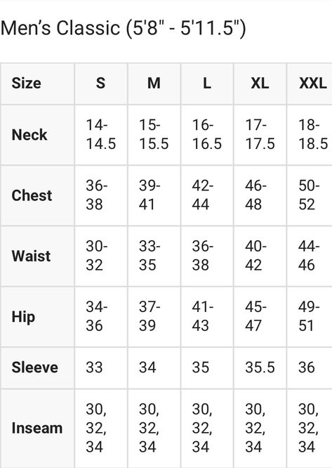 Men Measurement Chart, Men Size Chart Shirt, Male Measurement Chart, Mens Measurements Chart, Size Chart For Men Shirt, အခြေခံ Pattern, Armhole Measurement Chart, Men Size Chart, Mens Size Chart