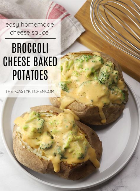 Broccoli Cheese For Baked Potatoes, Broccoli Cheese Baked Potato Topping, Broccoli Cheese Stuffed Potatoes, Chicken Broccoli Baked Potato, Baked Potato Entree, Broccoli Potatoes Recipes, Broccoli Cheese Sauce For Baked Potatoes, Leftover Cooked Broccoli Recipes, Broccoli Cheddar Baked Potato