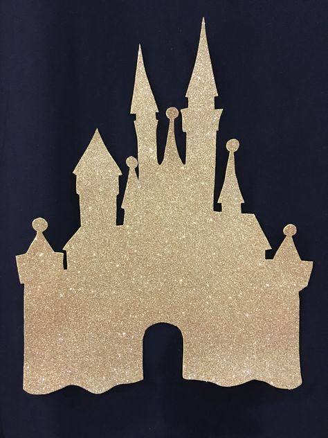 Disney Princess Castle Printable, Disney Castle Cake Topper, Castillo Disney, Rapunzel Castle, Disney Stencils, Chateau Disney, Castle Cake Topper, Teddy Bear Cartoon, Disney Princess Castle