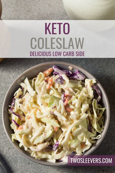 If you're following a ketogenic diet, finding tasty and satisfying side dishes can sometimes be a challenge. However, with a little creativity, you can transform traditional recipes into low-carb delights. Learn how to make a delicious keto coleslaw that will leave your taste buds craving more. Keto Cravings, Keto Coleslaw Recipes, Keto Coleslaw Dressing Recipe, Keto Coleslaw Recipe, Summer Keto Recipes, Low Carb Coleslaw Recipe, Recipes With Coleslaw Mix Low Carb, Keto Slaw Coleslaw Recipes, Keto Coleslaw Low Carb