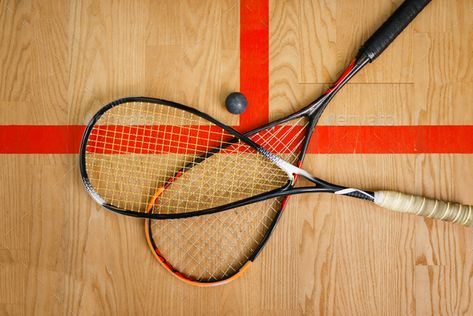 Squash rackets and ball on court floor, top view by NomadSoul1. Two squash rackets and ball on court floor, top view, nobody, game concept. Active sport hobby, fitness workout for h... #AD #top, #floor, #view, #rackets Squash Game, Squash Club, Squash Tennis, Squash Rackets, Sports Aesthetic, Top Floor, Game Concept, Top View, Fitness Workout