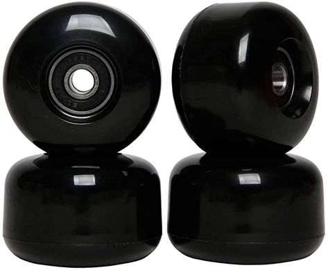 Amazon.com : FREEDARE Skateboard Wheels with Bearings 54mm Street Wheels Skateboard Tricks (Black, Set of 4) : Sports & Outdoors Skateboard Tricks, Wheel Board, Skateboard Wheels, Wheels For Sale, Black Set, Tool Set, Skateboard, All In One, How To Draw Hands