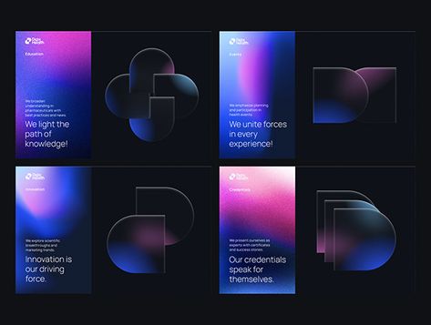 Health Tech Branding, Tech Colour Palette, Gradient Website Design, Tech Graphic Design, Futuristic Graphic Design, Technology Graphic Design, Metaverse Design, Minimal Futuristic, Brand Guidelines Design