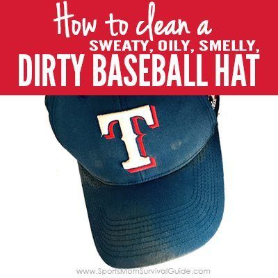 Washing Baseball Hats, Cleaning Hats, Clean Tennis Shoes, Baseball Stuff, How To Wash Hats, Kids Baseball, Laundry Hacks, Clean Dishwasher, Simple Life Hacks