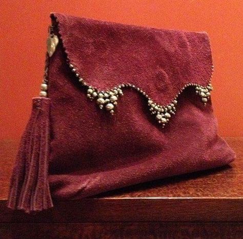 Leather Bag Handmade, Handbags Handmade, Sac Diy, Handmade Leather Bag, Potli Bags, Bags Leather Handbags, Sewing Purses, Embroidery Bags, Diy Purse